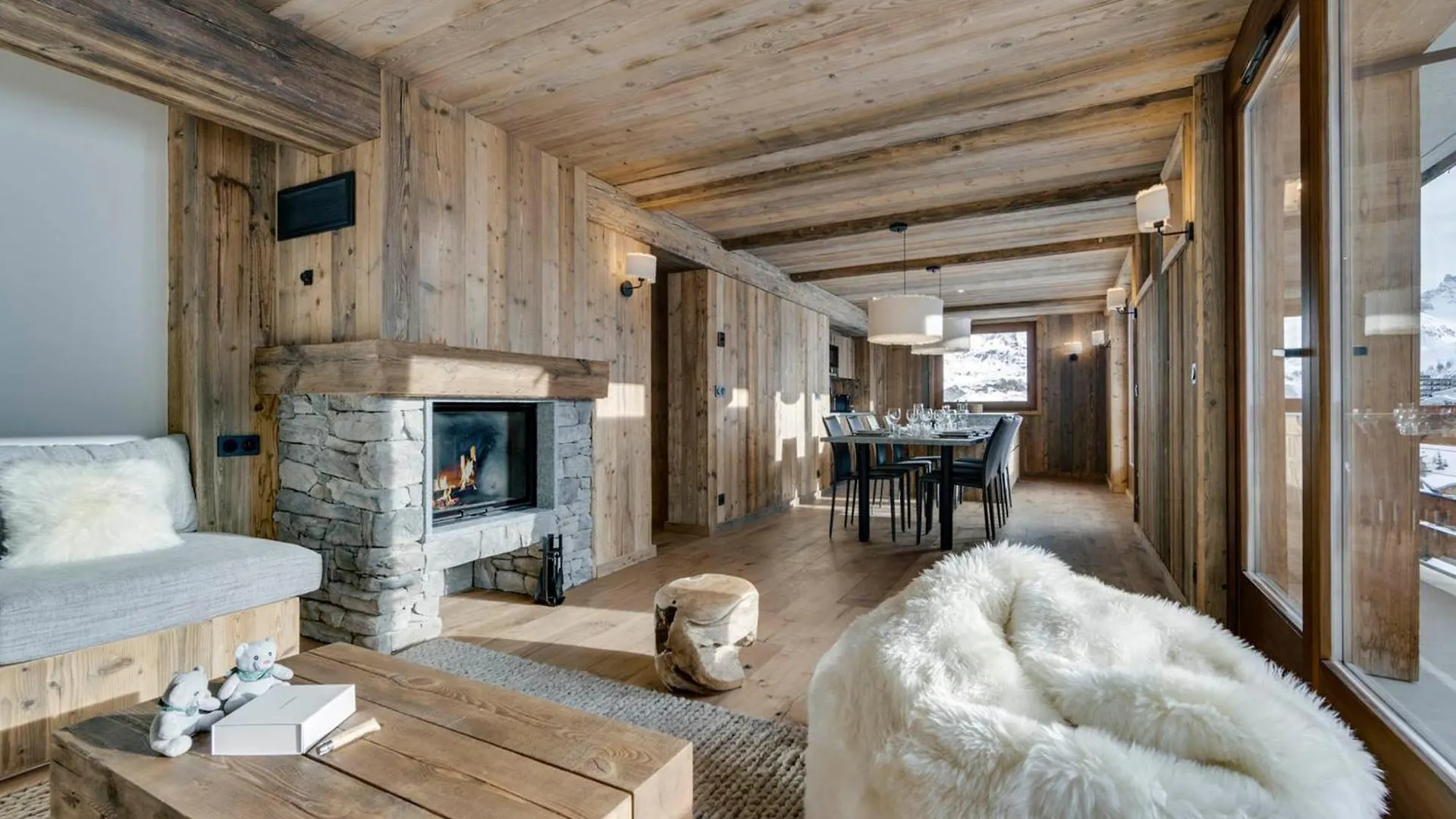 Appartement 4 Chambres A Tignes Le Lac, Proche Des Pistes, Cheminee, Parking Couvert - Fr-1-641-20 0*,  Frankrijk