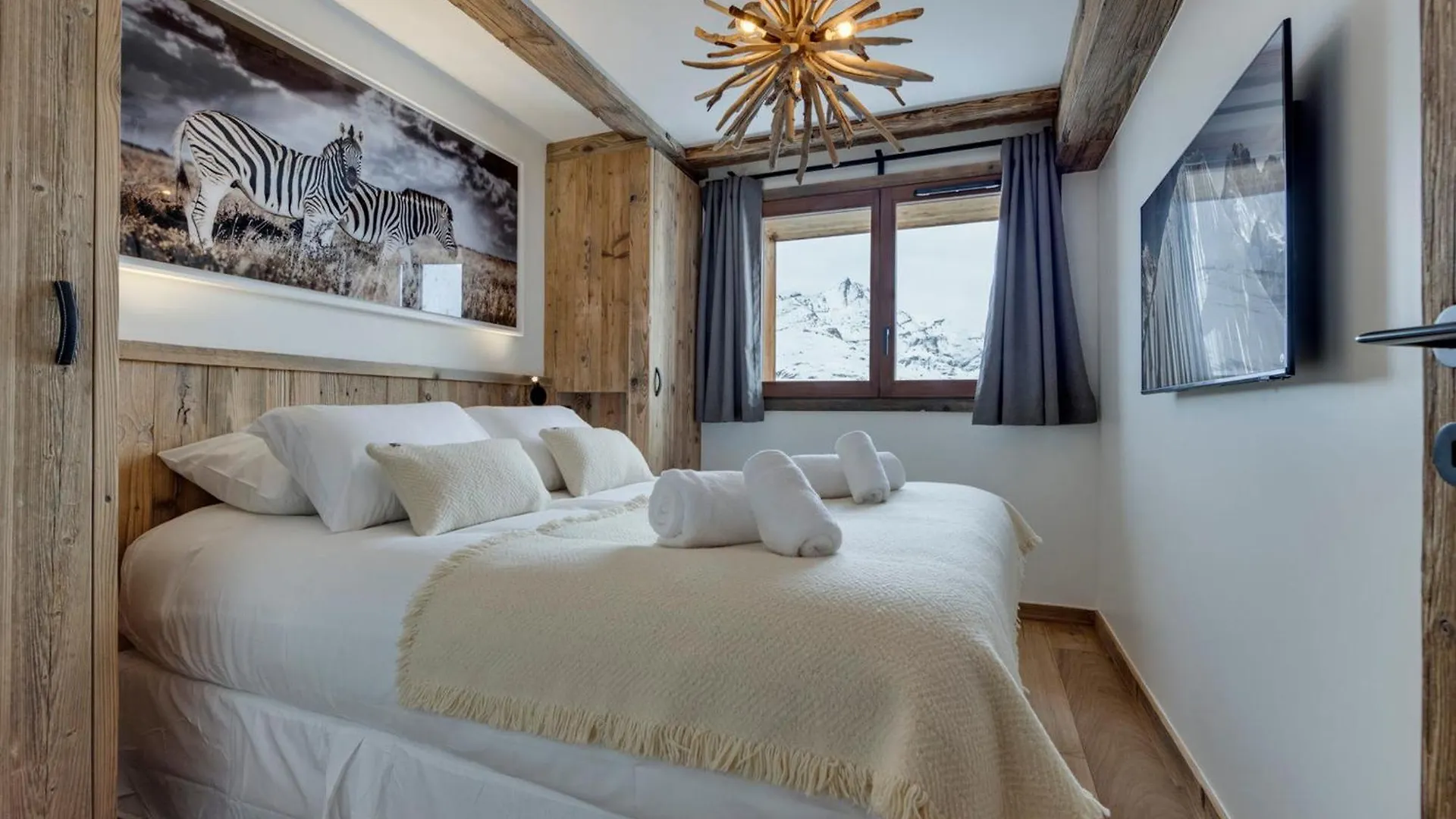 דירה Appartement 4 Chambres A Tignes Le Lac, Proche Des Pistes, Cheminee, Parking Couvert - Fr-1-641-20